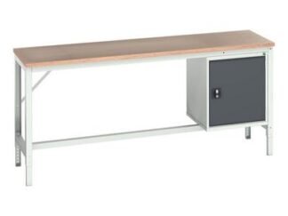 Bott Verso Bench with Cupboard, mpx Top 2000 x 600mm (5039350121443) BOTQ16921714