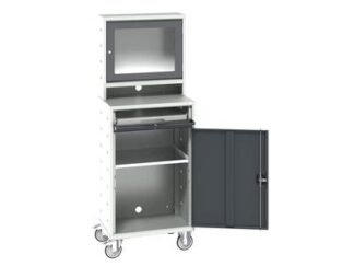 Bott Verso Mobile Computer Cupboard 650 x 550 x 1802mm (5039350220337) BOTQ16928200 *Restrictions - See Description*