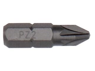 Bosch Extra Hard Screwdriver Bit PZ2 x 25mm Pack of 25 (3165140980173) BPA607002798