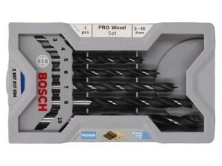 Bosch Professional Robust Line Brad Point Drill Bit Set, 7 Piece (3165140557351) BPA607017034