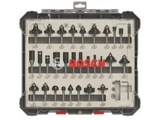 Bosch PRO Router Bit Mixed Set, 30 Piece (3165140958073) BPA607017476