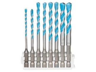 Bosch EXPERT HEX-9 Multi Construction Drill Bit Set, 8 Piece (3165140881715) BPA608577141
