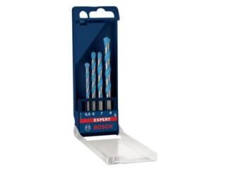 Bosch EXPERT CYL-9 Multi Construction Drill Bit Set, 4 Piece (4059952539430) BPA608900650