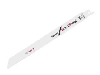Bosch S 1122 HF Flexible for Wood & Metal Blade 225mm 10 TPI (Pack 5) (3165140093576) BPAS1122HF