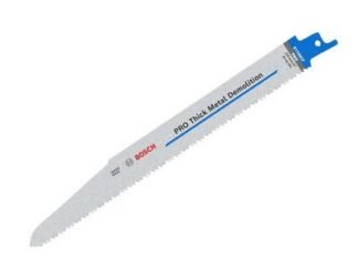 Bosch PRO Thick Metal Demolition S1130CF Blade 225mm 8+10 TPI (Pack 5) (3165140507202) BPAS1130CF