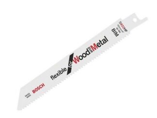 Bosch S 922 HF Flexible for Wood & Metal Blade 150mm 10 TPI (Pack 5) (3165140093521) BPAS922HF