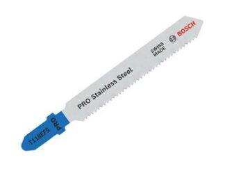 Bosch PRO Stainless Steel T118EFS Jigsaw Blade 83mm Pack of 5 (3165140451857) BPAT118EFS