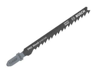 Bosch PRO Wood precise T144DP Jigsaw Blade 100mm Pack of 5 (3165140264181) BPAT144DP