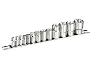 Expert TORX Socket Set of 13 1/4 3/8 & 1/2in Drive (3258950348018) BRIE034801B