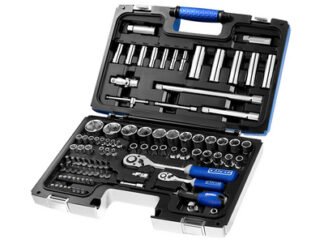 Expert Socket & Accessory Set of 98 Metric 1/4 & 1/2in Drive (3258950348056) BRIE034805B
