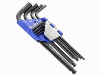 Expert Ball End Hexagon Key Long Arm Set, 8 Piece (3/32 - 3/8in) (3258951178164) BRIE117816B