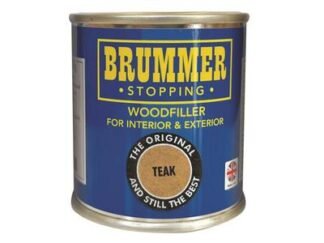 Brummer Wood Filler Teak 250g (5010884000572) BRUBM30411