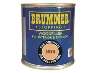 Brummer Wood Filler Beech 250g (5010884000589) BRUBM30414
