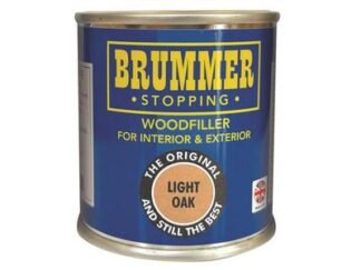 Brummer Wood Filler Light Oak 700g (5010884000626) BRUBM30503