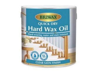 Briwax Quick Dry Hard Wax Oil 2.5 litre (5015332003761) BRWHOILW25L