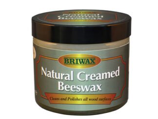 Briwax Natural Creamed Beeswax Clear 250ml (5015277198324) BRWNCBW250CL