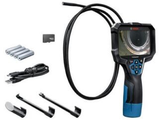 Bosch GIC 12V-5-27 C Professional Inspection Camera 12V + Battery Adaptor (4059952657264) BSH601241400 *Restrictions - See Description*