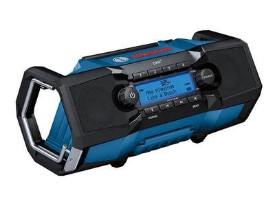 Bosch GPB 18V-2 C Professional Bluetooth DAB+ Radio 240V & Li-ion Bare Unit (4059952556161) BSHGPB18V2SC