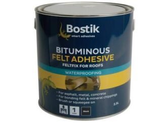 Bostik Bituminous Felt Adhesive 2.5 litre (5021523164029) BST164024 *Restrictions - See Description*