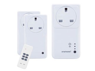 Byron SmartHome Remote Control WiFi Socket Set With App 3 Piece (8711658410715) BYRSH5SETGW