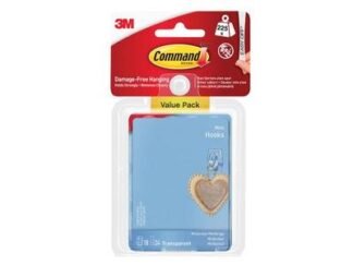 Command Clear Mini Hooks Value Pack (Pack 18) (0051141346953) COM17006CLRV