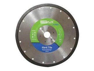 Coreplus HT250 Hard Tile Turbo Diamond Blade 250mm (5028485233923) CORDBHT250
