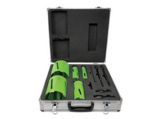 Coreplus DCDKIT11 Diamond Dry Core Drill Bit Set, 11 Piece (5028485215462) CORDCDKIT11