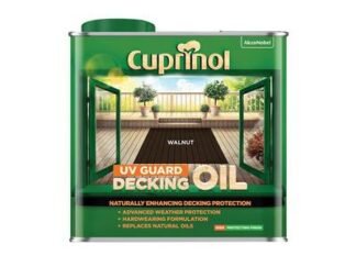 Cuprinol UV Guard Decking Oil Walnut 2.5 litre (5010212656068) CUPDOW25L