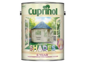 Cuprinol Garden Shades Country Cream 5 litre (5010212513088) CUPGSHCC5L *Restrictions - See Description*