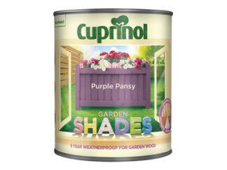 Cuprinol Garden Shades Purple Pansy 1 litre (5010212614211) CUPGSPP1L *Restrictions - See Description*