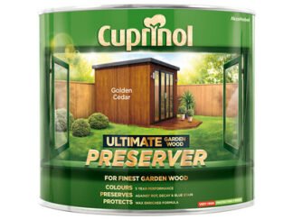 Cuprinol Ultimate Garden Wood Preserver Golden Cedar 1 litre (5010212581810) CUPGWPREGC1L