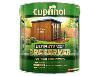 Cuprinol Ultimate Garden Wood Preserver Golden Cedar 4 litre (5010212581872) CUPGWPREGC4L