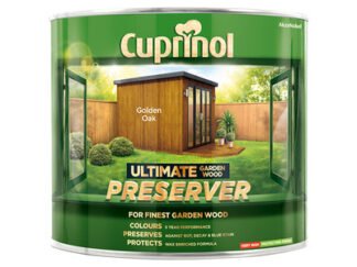Cuprinol Ultimate Garden Wood Preserver Golden Oak 1 litre (5010212581827) CUPGWPREGO1L