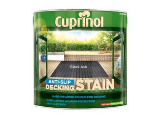 Cuprinol Anti-Slip Decking Stain Black Ash 2.5 litre (5010212557518) CUPUTDSBA25L
