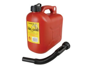 Silverhook Leaded Petrol Can & Spout Red 5 litre (5019567206034) D/ICAN1