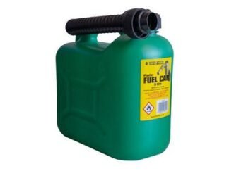 Silverhook Unleaded Petrol Can & Spout Green 5 litre (5019567206041) D/ICAN2