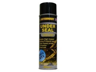 Silverhook Bitumastic Under Seal Spray Paint 500ml (5036029500349) D/ISGUS1 *Restrictions - See Description*