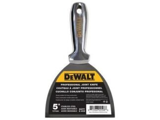 Dewalt Stainless Steel Jointing/Filling Knife 125mm (5in) (0815966026380) DDW2405