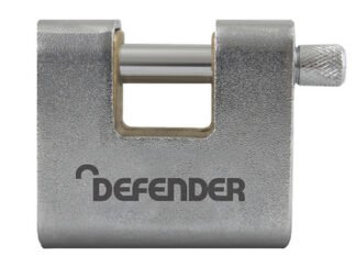 Defender Armoured Warehouse Block Padlock 60mm Keyed Alike DEFAW60KA