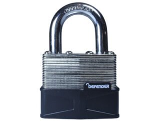 Defender Laminated Padlock 50mm (5012245033946) DEFLAM50