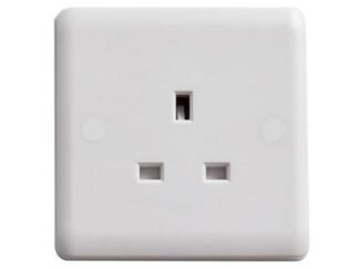 Deta Vimark Unswitched Socket 1-Gang 13A (5016211410496) DETVC1206