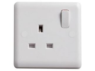 Deta Vimark Switched Socket 1-Gang 13A (5016211410519) DETVC1207S