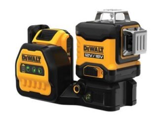 Dewalt DCE089D1G18 3 x 360 degrees Green Multi-Line Laser 12/18V 1 x 2.0Ah Li-ion (5035048747391) DEW089D1G18