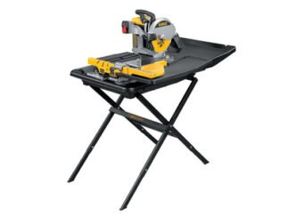 Dewalt D24000 Wet Tile Saw with Slide Table 1600W 110V (5035048261460) DEWD24000L