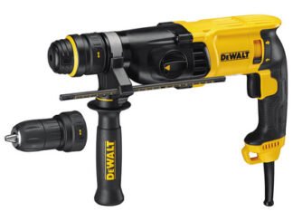 Dewalt D25134KL SDS Plus 3-Mode QCC Hammer Drill 800W 110V (5035048546987) DEWD25134KL