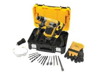 Dewalt D25417KT 4kg SDS Plus Combination Hammer 1000W 110V (5035048700402) DEWD25417KTL
