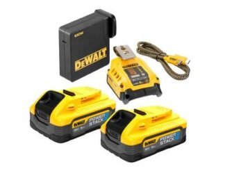Dewalt DCB094 H2USB-C POWERSTACK™ Starter Kit 18V 2 x 5.0Ah Li-ion (5054905304188) DEWDCB094H2 *Restrictions - See Description*