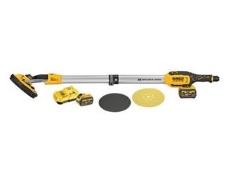 Dewalt DCE800T2 XR Telescopic Drywall Sander 18V 1 x 6.0/2.0Ah FlexVolt Li-ion (5035048729229) DEWDCE800T2