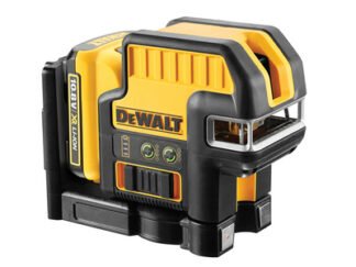 Dewalt DCE0825D1G 5 Spot Cross Line Laser Green 12V 1 x 2.0Ah Li-ion (5035048666920) DEWDCE825D1G