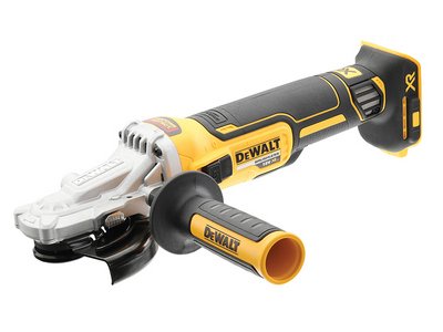 Dewalt DCG405FN XR Brushless Flat Head Grinder 125mm 18V Bare Unit (5035048665558) DEWDCG405NF